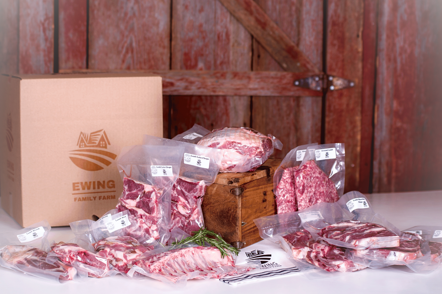 Half Lamb Subscription Box - 18 lbs