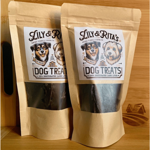 Dog Treats 2-Pack, Dried Lamb Liver