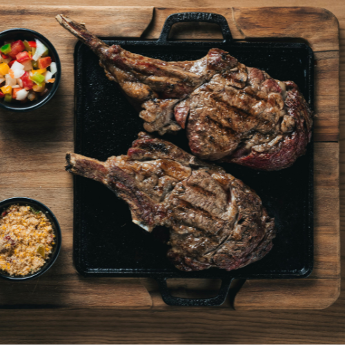 BBQ Pack - 2 Shoulder Chops, 4 Loin Chops, 1lb Cubed