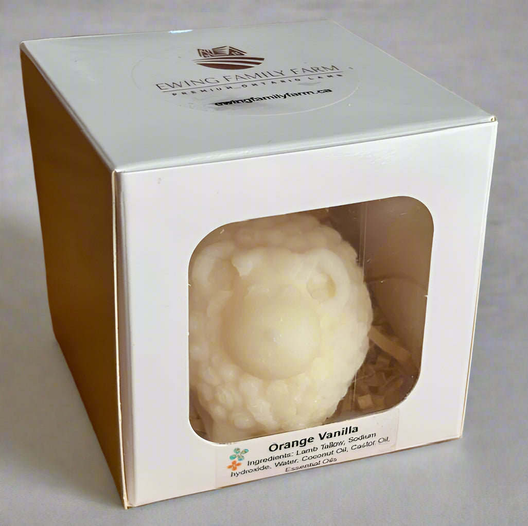 Lamb Tallow Soap - Sheep Figure