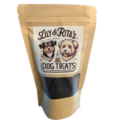 Dried Liver Dog Treats - 80ga Bag